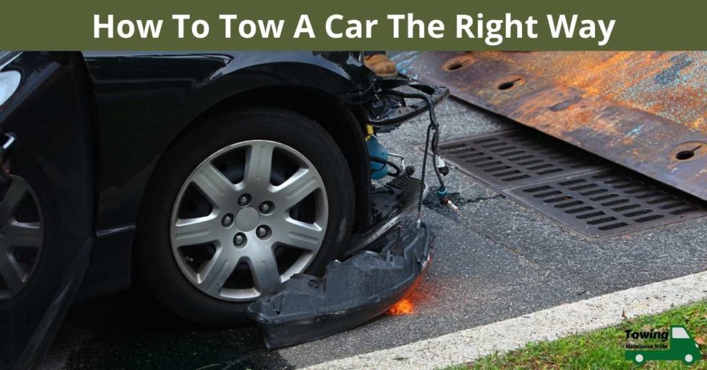 How To Tow A Car The Right Way