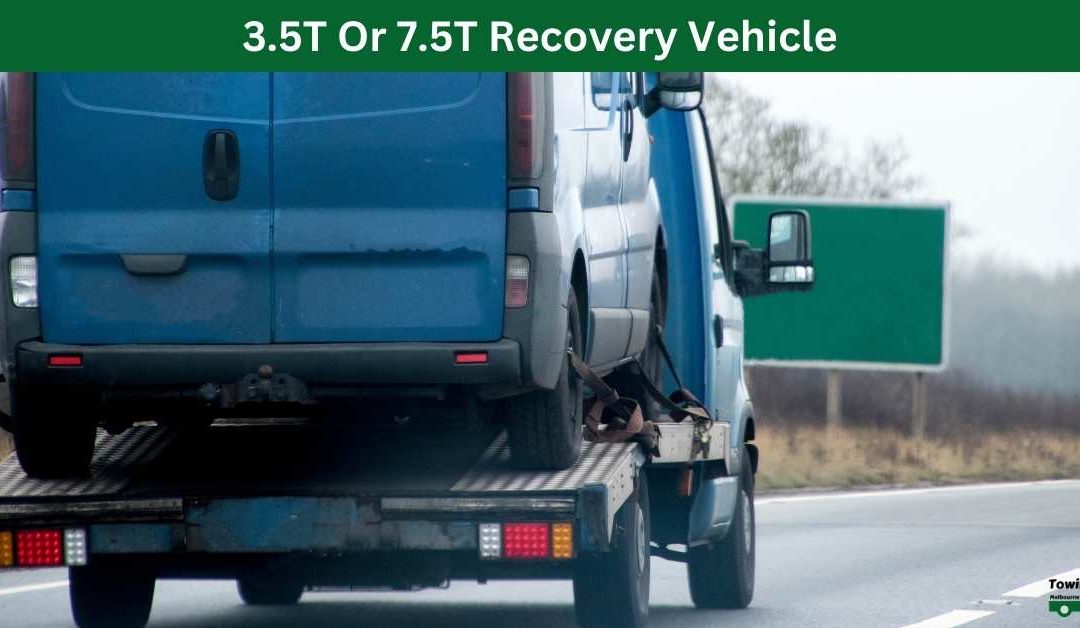 3.5T Or 7.5T Recovery Vehicle
