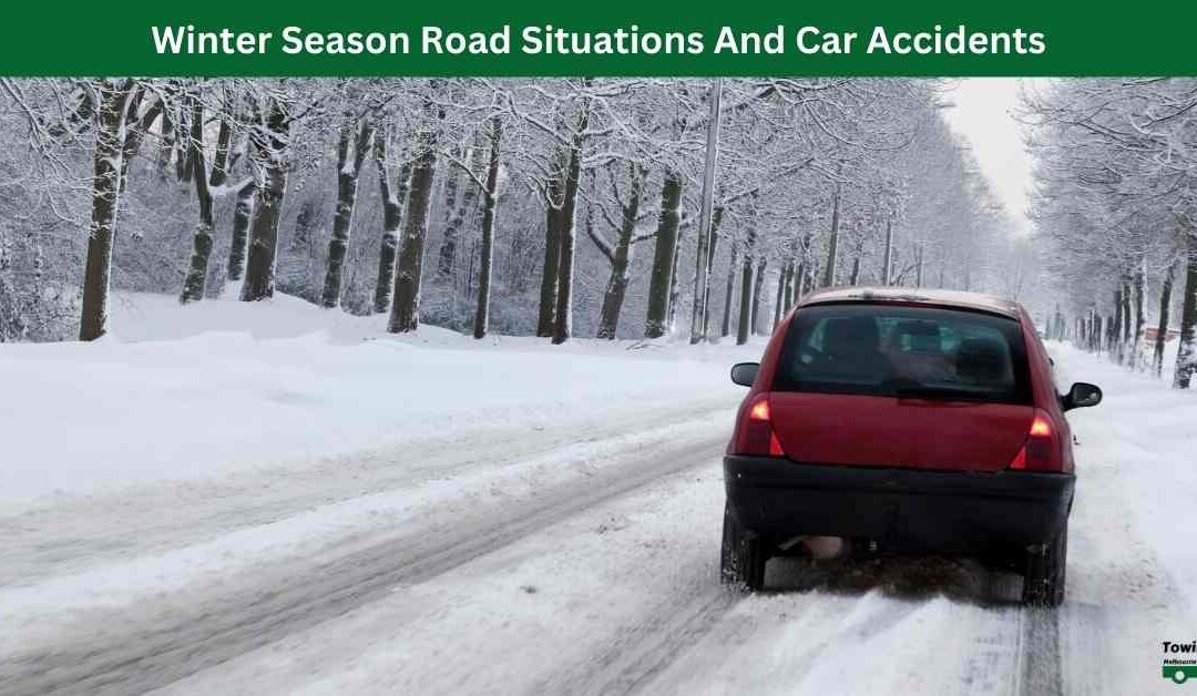 Winter Season Road Situations And Car Accidents