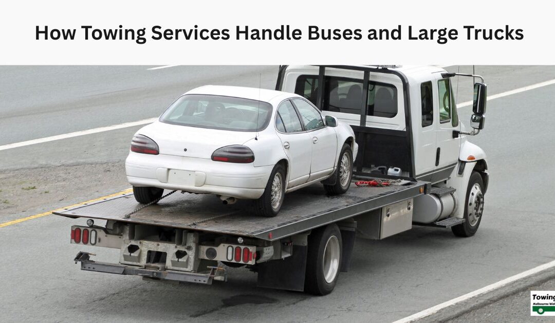 How Towing Services Handle Buses and Large Trucks